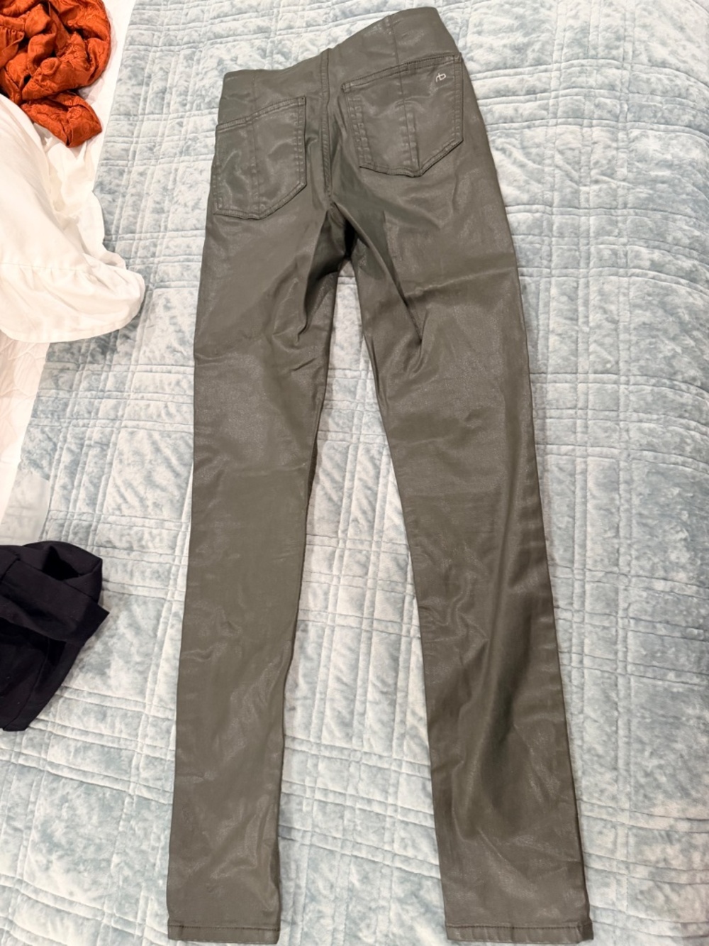 Rag & Bone XS 100% Leather Leggings - Never Worn - Picture 7 of 7